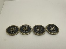 Bicentennial Of The United States Of America 1776-1976 Belt Buckles Set Of 4