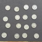 Lot of 20 Mercury Dimes 90% Silver Various Dates Circulated Condition