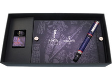 DELTA Fountain Pen indigenous people collection 2011 Maya 1K Resin Nib F 18K