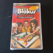 NEW Blokus Portable: Steambot Championship Sony PSP Majesco Everyone Board Game image