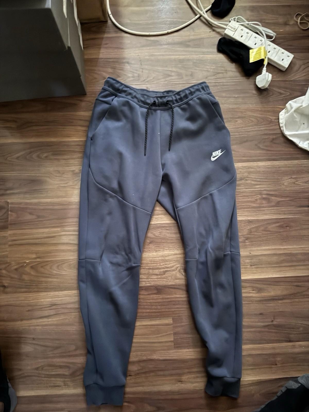 Nike Men's Tech Fleece Tracksuit Small Bottoms medium Hoodie Full Set image 2