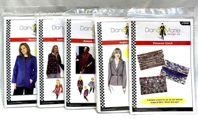 DANA MARIE DESIGN CO Women's Clothing Patterns All Uncut ~ Choose Your Favorite