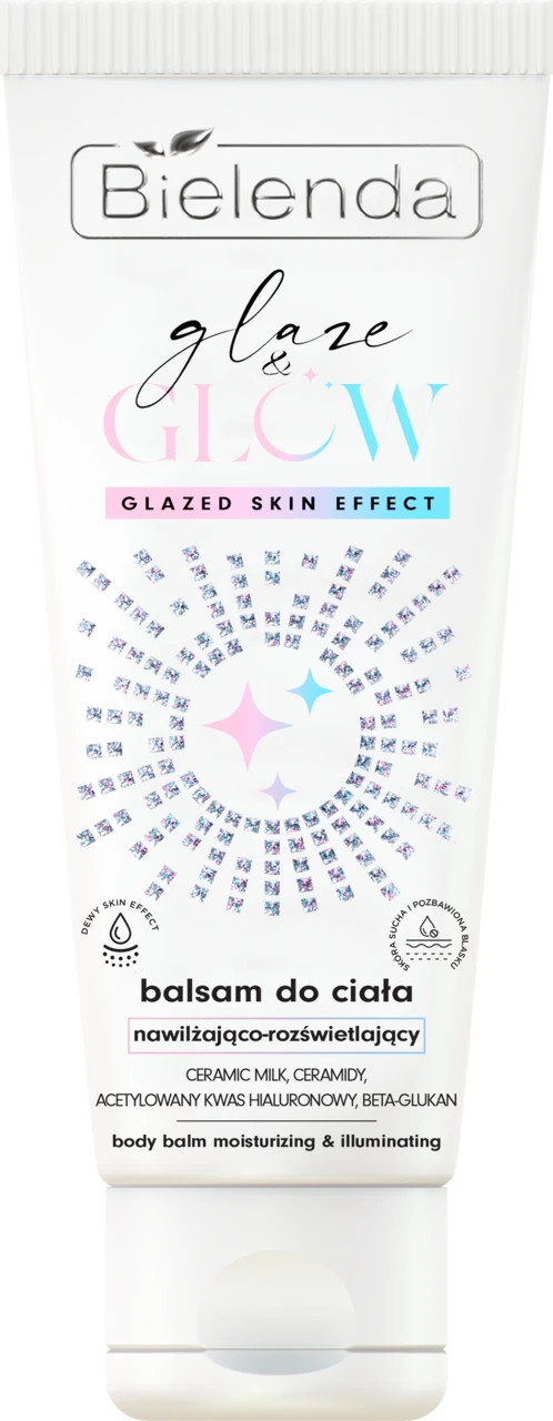 Bielenda Glaze & Glow Body Balm Moisturizing & Illuminating 200ml