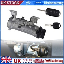 Ignition Starter Switch Steering Lock Barrel For GOLF MK5 MK6 04-2013 W/Key Fob