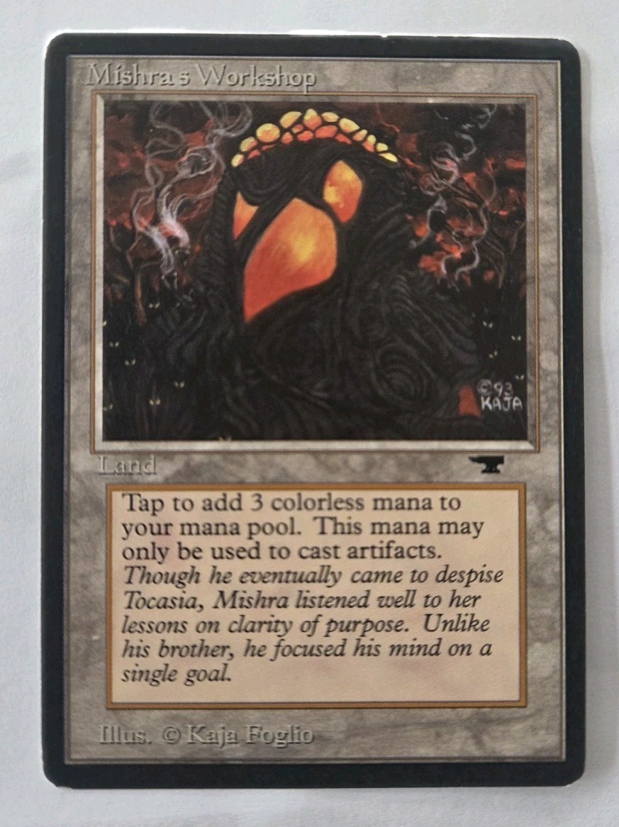 Magic: The Gathering Mishra's Workshop Land Antiquities Rare 1994 English