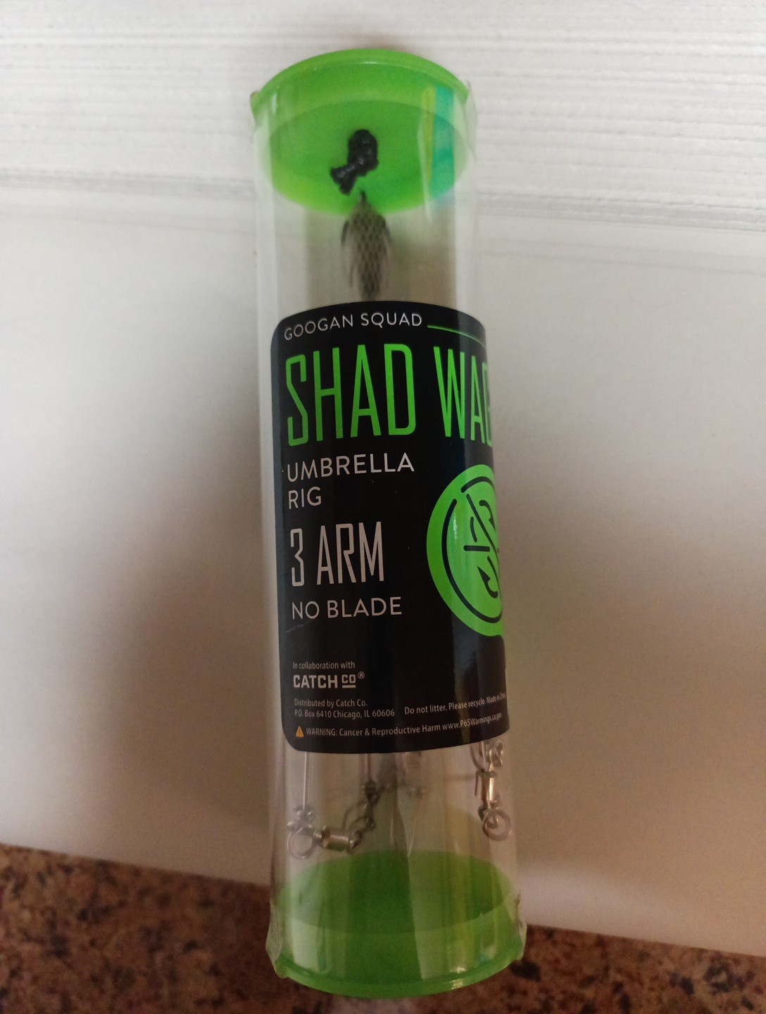 GOOGAN SQUAD * NO BLADE UMBRELLA RIG *SHAD WAGON - Image 1