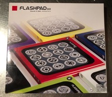 FlashPad 3.0 Touch N Go LED Touchscreen RED Virztex Handheld Game TESTED