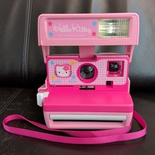 Hello Kitty Polaroid Camera Pink w/ 6 film  10 expired film ver. Used