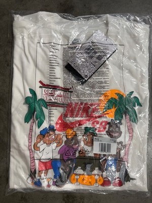 Nike SB Crenshaw Skate Club Tee FJ1149-100 Size Large (unreleased) RARE SB Promo