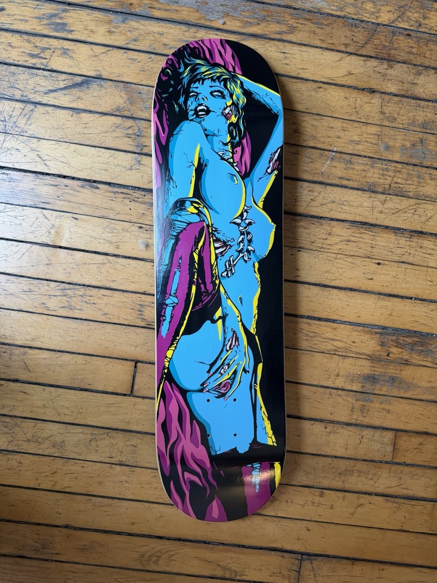 Erik Ellington Deathwish Skateboard Zombie Chick Rare | eBay