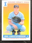 Photo of 1991 Score #672 Eric Christopherson RC San Francisco Giants Baseball Card