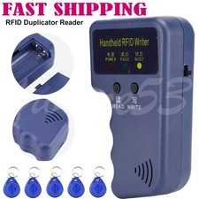 Handheld RFID ID Card Copier Key Reader Writer Duplicator 125KHz 5PCS Tags US
