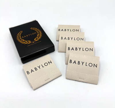 BABYLON (2022) Promo Deck of Cards and 5 Matchbooks