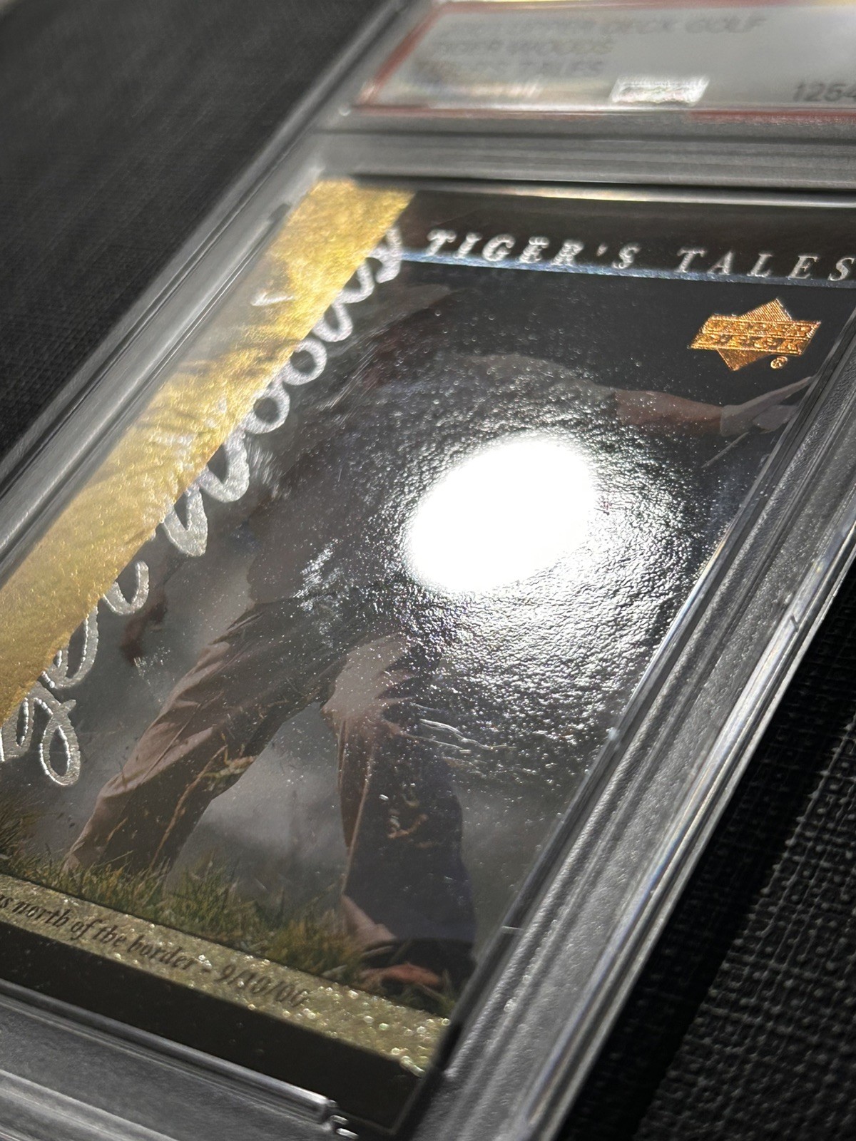 2001 UPPER DECK TIGER WOODS GOLF #TT29 PSA 9 MINT view 4
