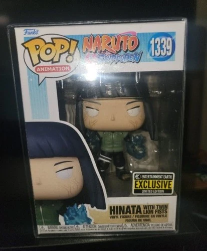 Funko Pop! Naruto Shippuden Hinata Twin Lion Fists Entertainment Earth Exclusive