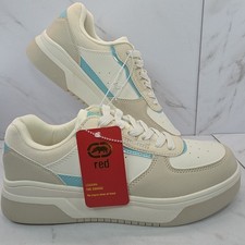 ECKO Unlimited✨ Red Rhino✨Women’s Sneakers✨White & Turquoise✨Sz 9✨NWT✨Summit-06L