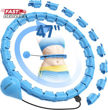 JKSHMYT Weighted Hula Circle Hoops for Adults Weight Loss, Infinity Fitness Hoop