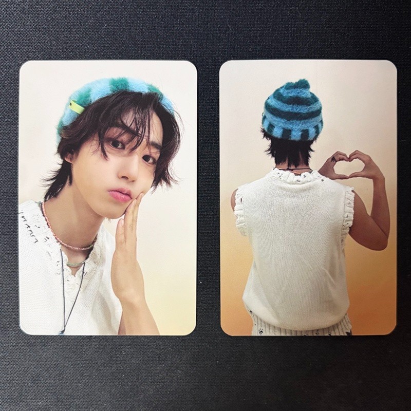 STRAY KIDS HAN SKZ OFFICIAL ATE Double Sided ALBUM PHOTOCARD K POP