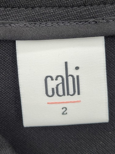 Cabi Skirt Womens 2 Black Soiree A Line Mini Black Lace Layered Ponte Knit Artsy - Picture 3 of 11