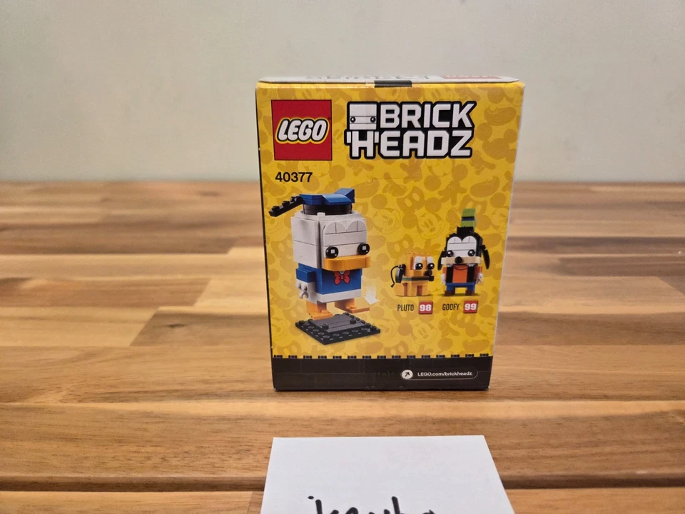 LEGO Disney Brickheadz Donald Duck 40377 Daisy Duck 40476 Pluto And Goofy 40378 - Image 3 of 4