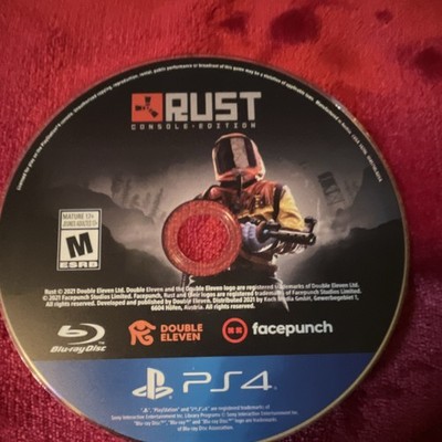 Rust Console Edition M (2021) Double Eleven Sony PlayStation 4 PS4.NO CASE!