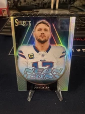 2023 Panini Select - Neon Icons Josh Allen #NI-JAL; Silver