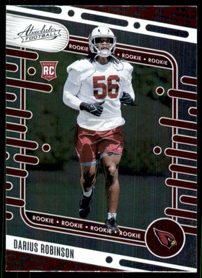 2024 Panini Absolute Darius Robinson Arizona Cardinals #127