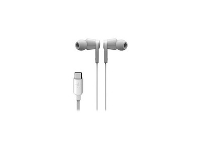 Belkin ROCKSTAR White G3H0002BTWHT USB-C Connector Binaural Headphones with