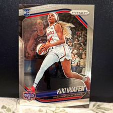 Panini Prizm WNBA Kiki Iriafen Washington Mystics #72 2025 Basketball Rookie