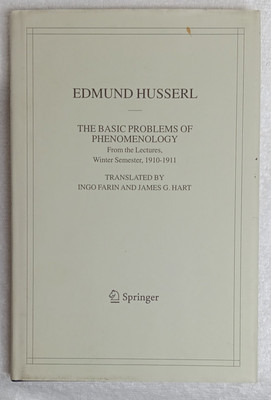 The Basic Problems of Phenomenology (Husserl   2006 Springer   Hardcover)