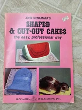 Shaped & Cut-Out CELEBRATION CAKES How To Shape Cake Decorating (1984) 39 pgs