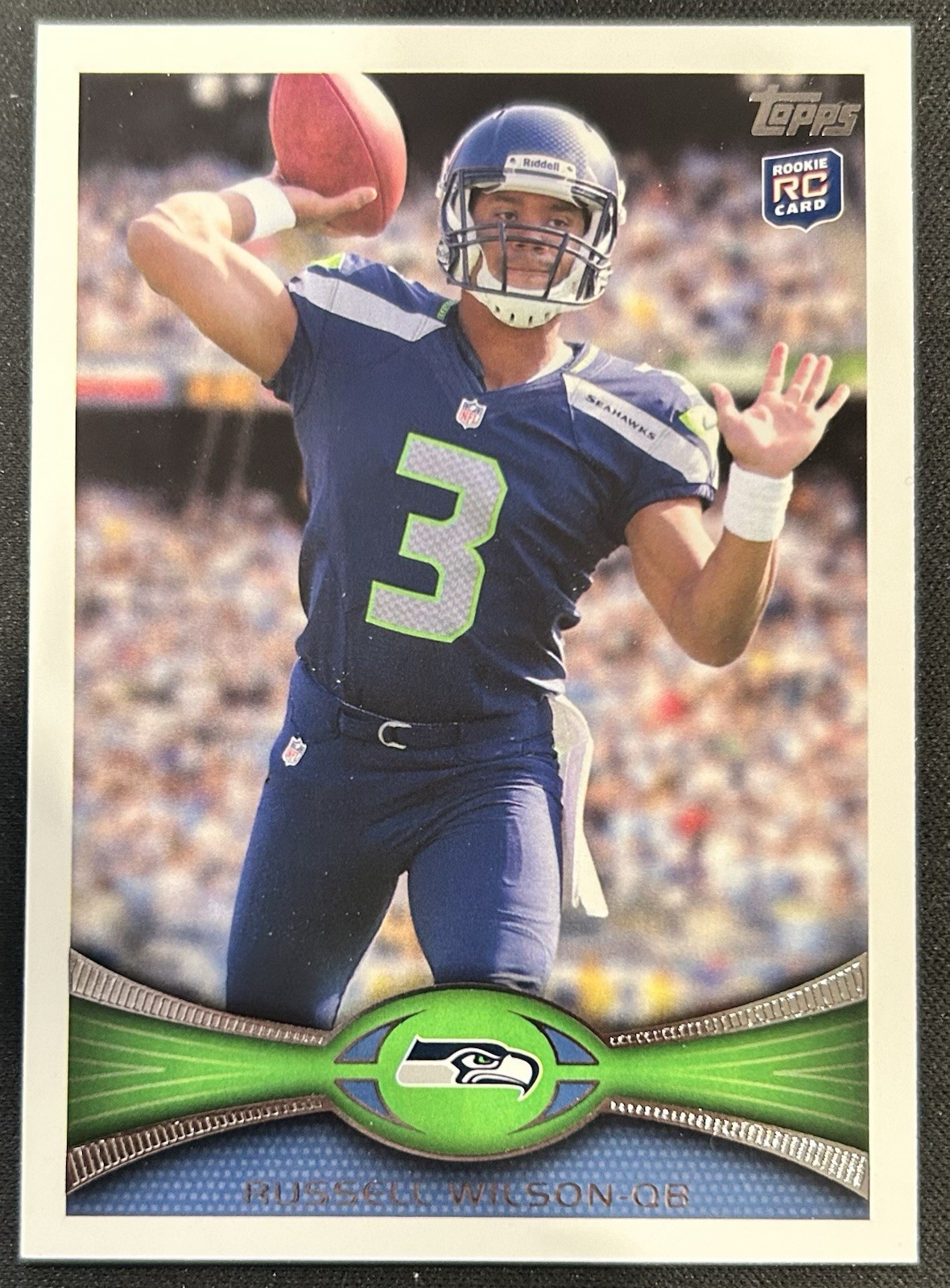 2012 TOPPS RUSSELL WILSON ROOKIE 