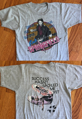 1982 Sweat for Success Tour Rick Springfield Sport Grey T-shirt S to 5XL NZ910