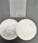 Lot 2 2026 American Silver Eagle 1 oz Silver Dollar BU .999 Fine US Coins