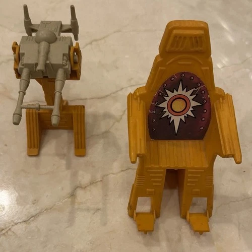 Vintage MOTU Castle Grayskull Throne And Laser Cannon Parts Lot He Man