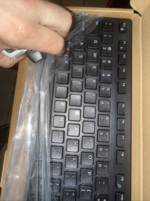 Dell 580-ADMT KB216 Wired Keyboard - Black(2) Pack Plus Wired Mouse & HP3000mous