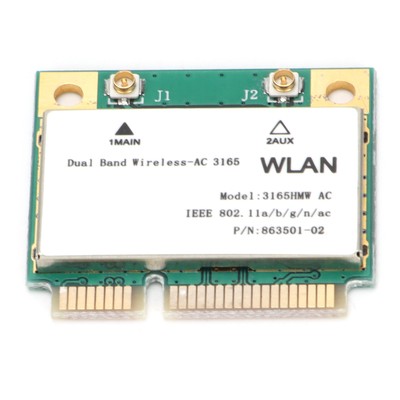 Wireless Card Dual Band 802.11a/b/g/n/ac Mini PCIE Interface Network Computer CB