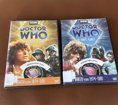 Doctor Who: The Pirate Planet and Androids Of Fear-2 DVDs Key To Time Tom Baker