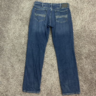 Ariat M7 Jeans Slim Fit Wesley Straight Leg 38x36 Dark Denim Cowboy Workwear