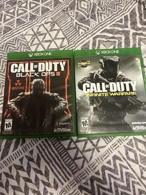 SET OF 2 Call of Duty: Infinite Warfare +BLACK OPS III (Xbox One) 