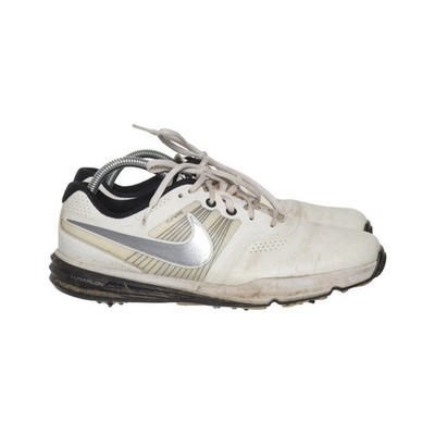 Nike, Golfschuhe, Größe: 42 1/2, model: lunar command, Weiß/Schwarz, Herren #Ga0