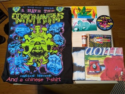 Same Hyde MDE Size L Large Virus T- Shirt - Brand New W/All Extras (Used Poster)