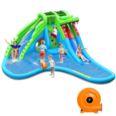 Riesige aufblasbare Hüpfburg 780W Luftgebläse Sommer Hüpfburgen Outdoor Spielzeug