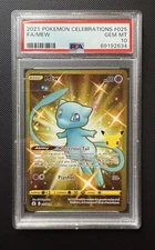 PSA 10 MEW 025 CELEBRATIONS FULL ART POKEMON 2021 MJ9