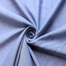 Chambray Blue Fine Cotton by the yard 58" wide