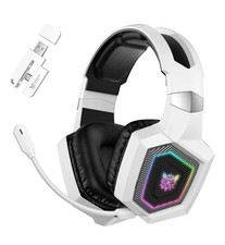 Wireless Gaming Headset with Mic for PS5, PS4, PC, Mac, Bluetooth Headphones