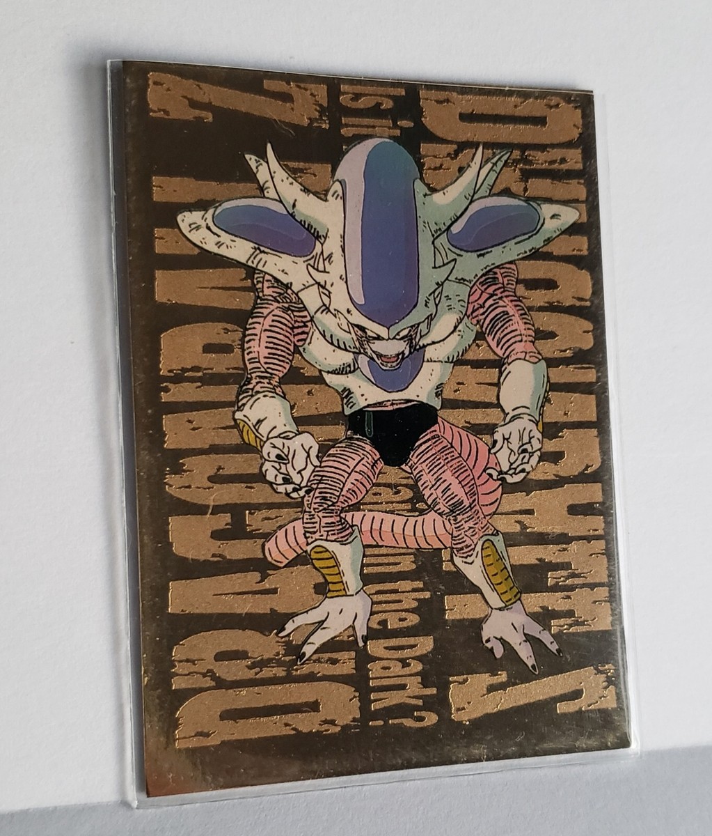 Dragon Ball Z Gold Card G-10 Frieza 1999 JPP Amada Funimation | eBay