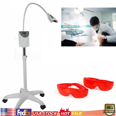 Dental Mobile Teeth Whitening Machine Lamp Bleaching Cold LED Light Accelerator