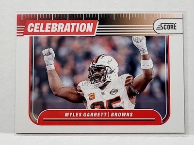 Myles Garrett Celebration #C-MGT Cleveland Browns - 2024 Panini Score