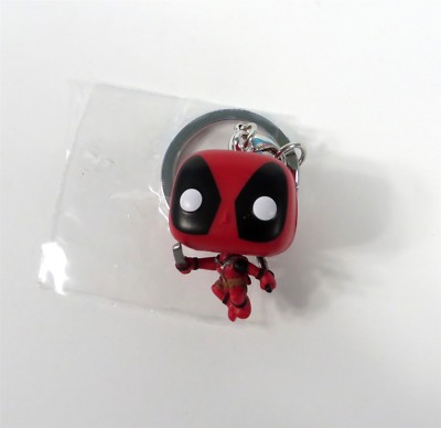 Funko Pop Mystery Keychains Marvel Deadpool Series 1 Two Swords Figure NEW | eBay